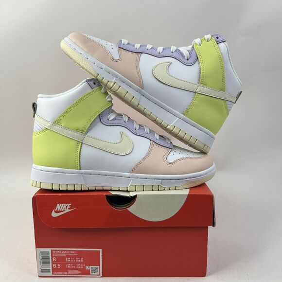 Nike Shoes Dunk High WMNS “Cashmere/Lemon Twist” 2024